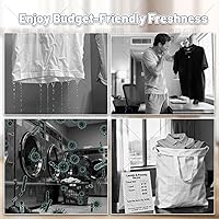 Vista 7 de Secadora de ropa portátil, mini secadora plegable compacta