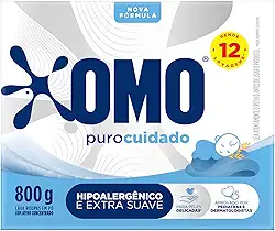 OMO Puro Cuidado - Sabão Em Pó 800G