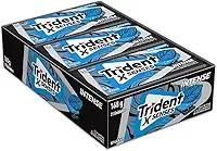 Chiclete Trident XSenses Intense Sem Açúcar - Caixa com 21 unid. de 8g