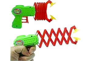 JA-RU Robot Arm Claw Grabber Gun for Interactive Puppy Playtime