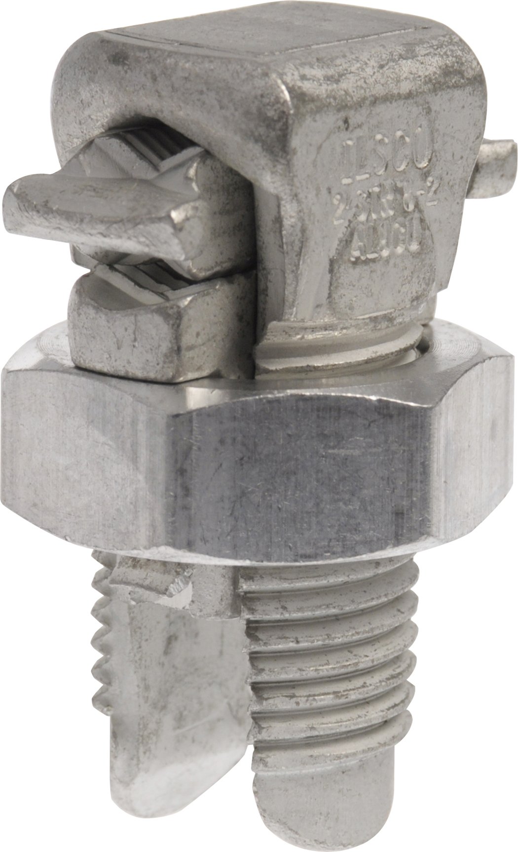 Connecteur à boulon fendu en aluminium pour fils électriques numéro 2 Hillman 50330