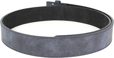 BC Belts Leather Belt Strap with Vintage Distressed Texture