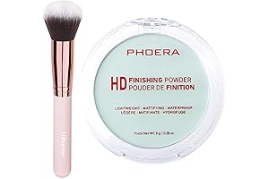 PHOERA Green Face Powder: Your Secret to a Fresh, Matte Complexion