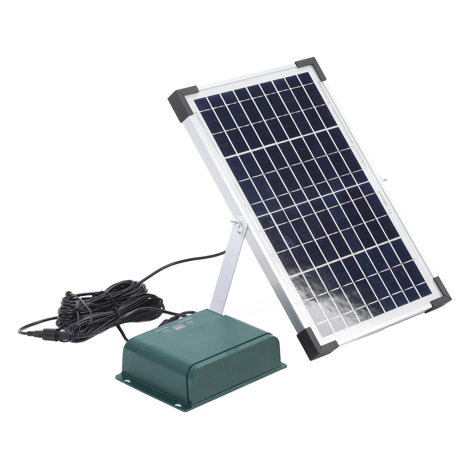 Kit di Irrigazione Solare Automatica a Goccia, di Irrigazione Efficiente per Giardini Interni Ed Esterni, Silicio Policristallino Durevole 18V 10W, Kit Completo
