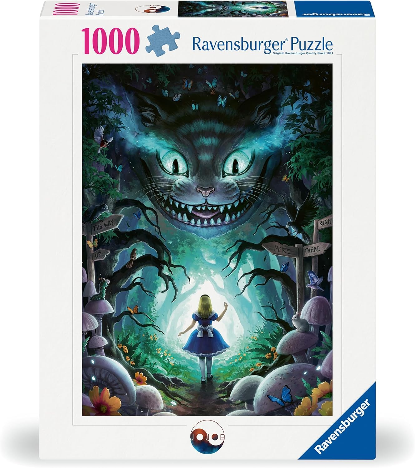 Ravensburger - Puzzle 1000 Pezzi Avventure Con Alice​ | Puzzle Per Adulti E Tutta La Famiglie | Dimensione Di 70x50 Cm | Regalo Adulti | Regali Natale