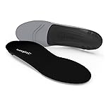 Superfeet All-Purpose Support Low Arch Insoles (Black) - Trim-to-Fit Orthotic Shoe Inserts for Thin, Tight Shoes - Professional Grade - 11.5-13 Men / 12.5-14 Women