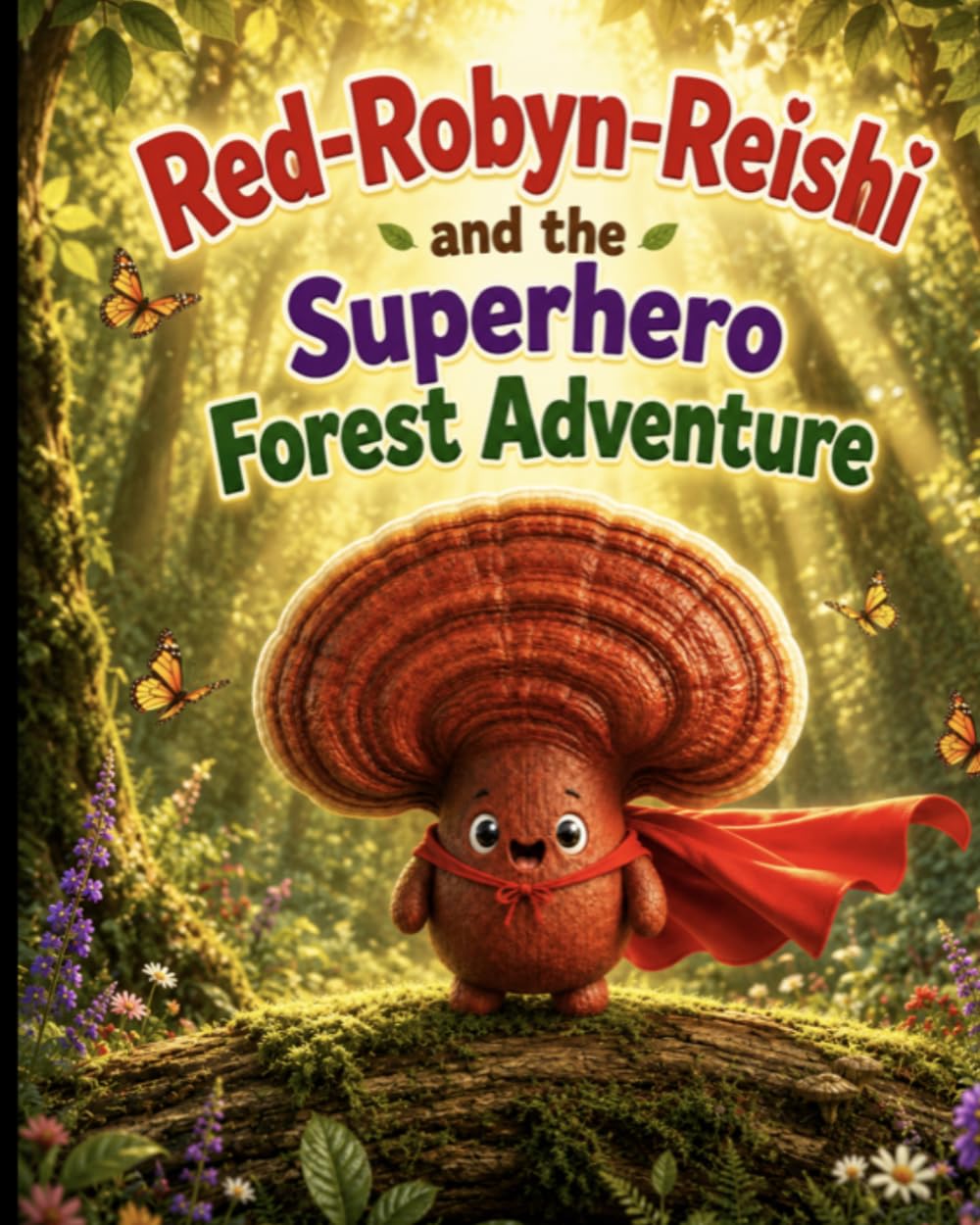 Red-Robyn-Reishi and the Superhero Forest Adventure (Portobello mushroom friends)