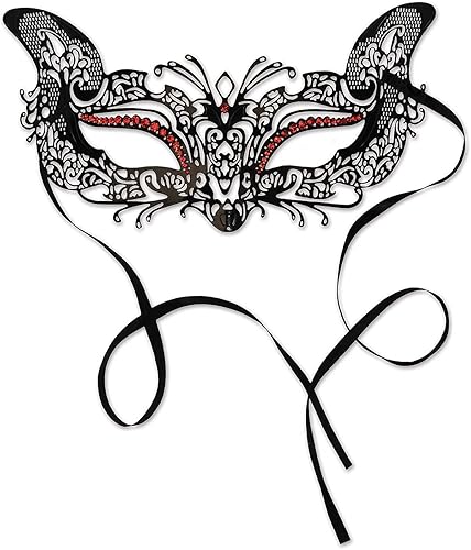 Miniatura 5 de Máscara de disfraz púrpura con palo