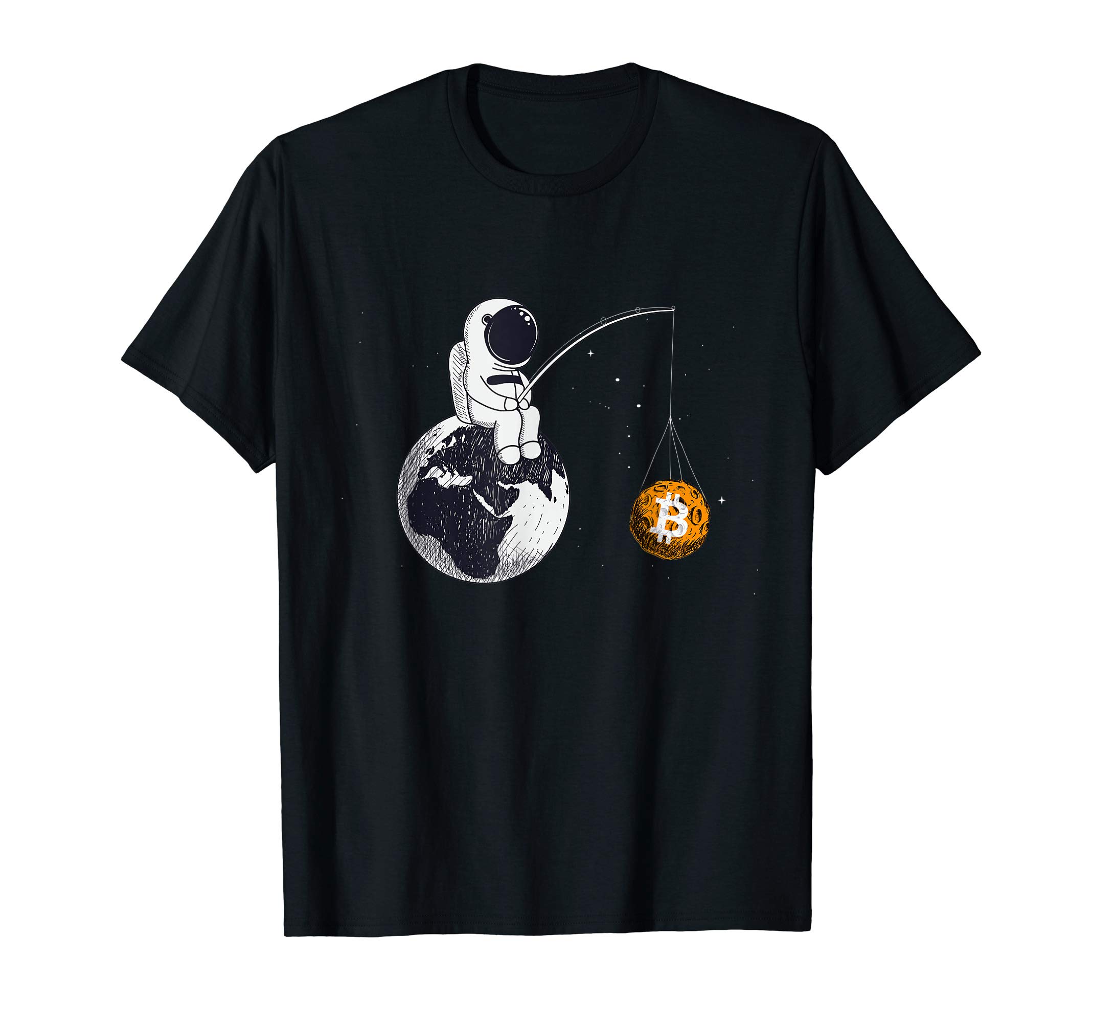 Cryptocurrency Talk Bitcoin To The Moon Btc Space Man Merch | Desertcart  Seychelles