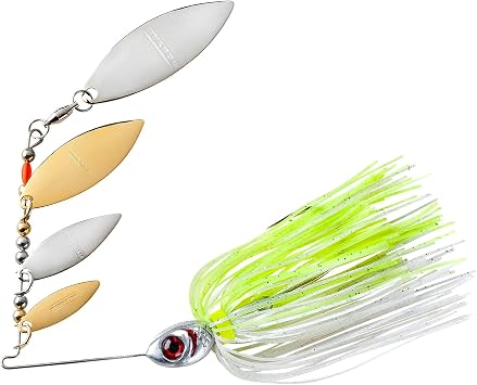 Booyah Shad Blade-Bait Fishing Lure، Pearl Shiner، Mini Shad 3/16 oz