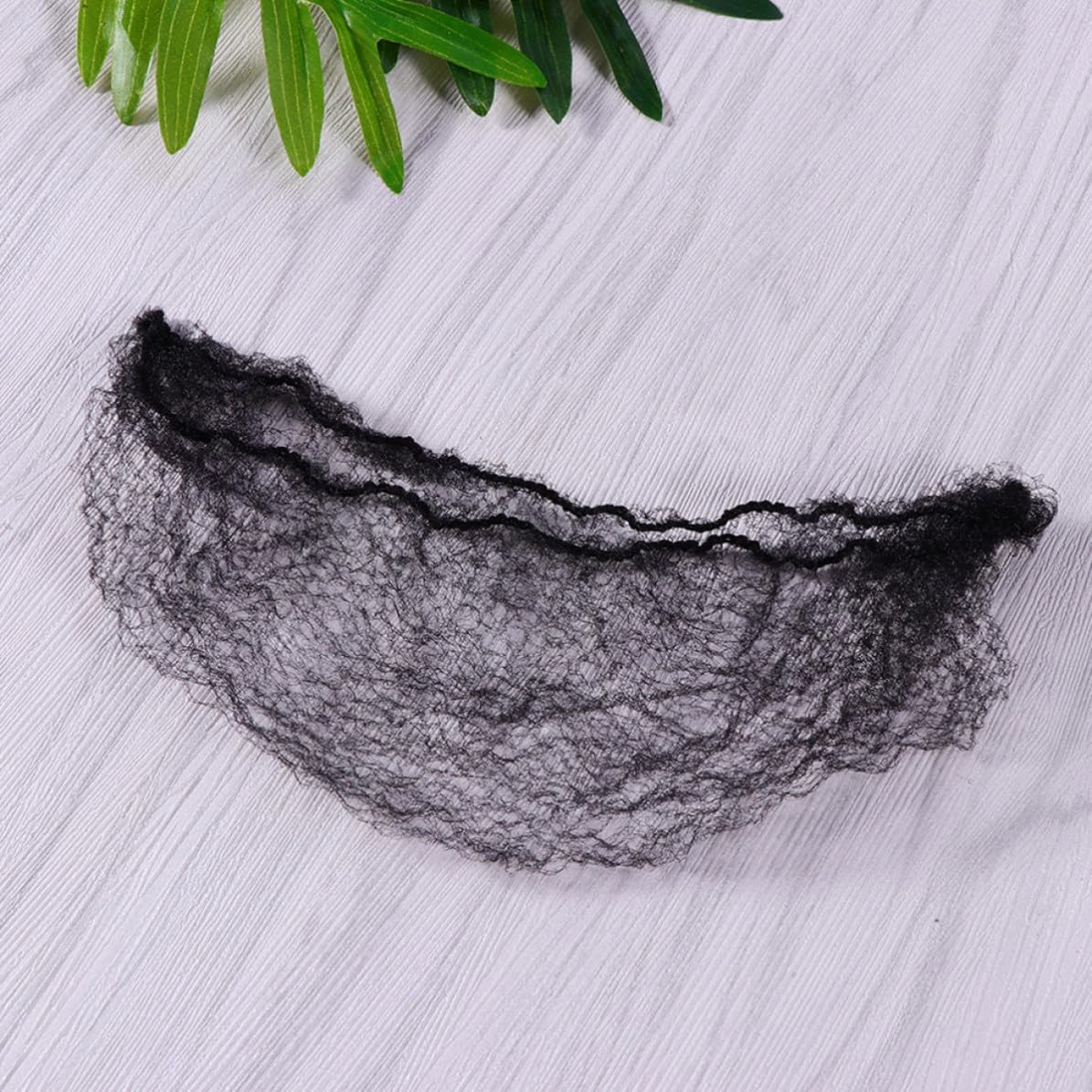 WOONEKY Black Nylon Hair Nets U Pins for Dance Rehearsals