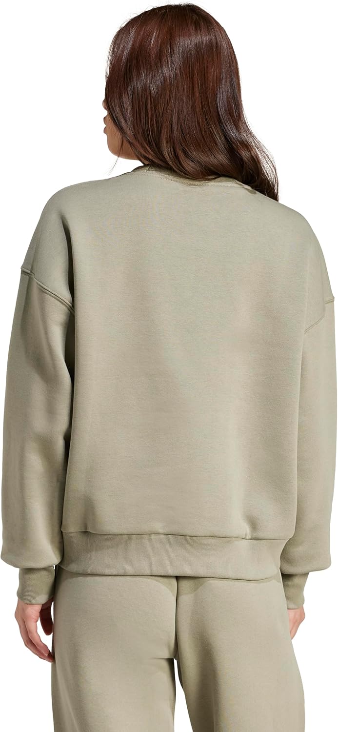 adidas womens All Szn Fleece Loose Sweatshirt - Image 3