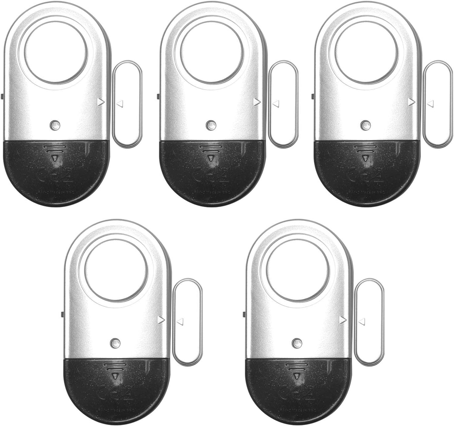 Door Window Alarms, Toeeson 120 DB Pool Alarm for Doors, Magnet Triggered Window Door Burglar Alarms