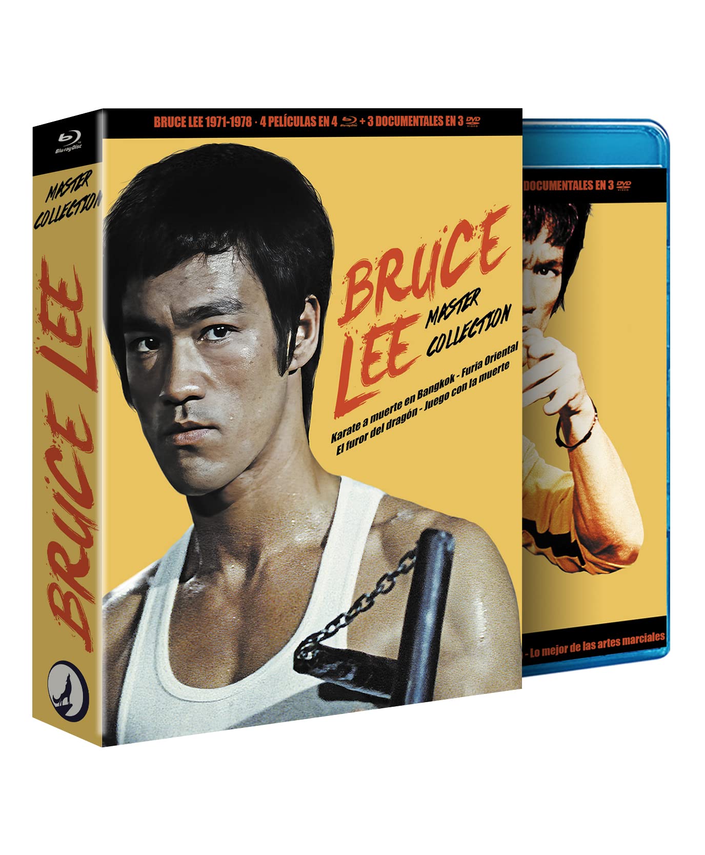 Bruce Lee pack 4 Discos de collection pour animer vos soirées cinéma d'action