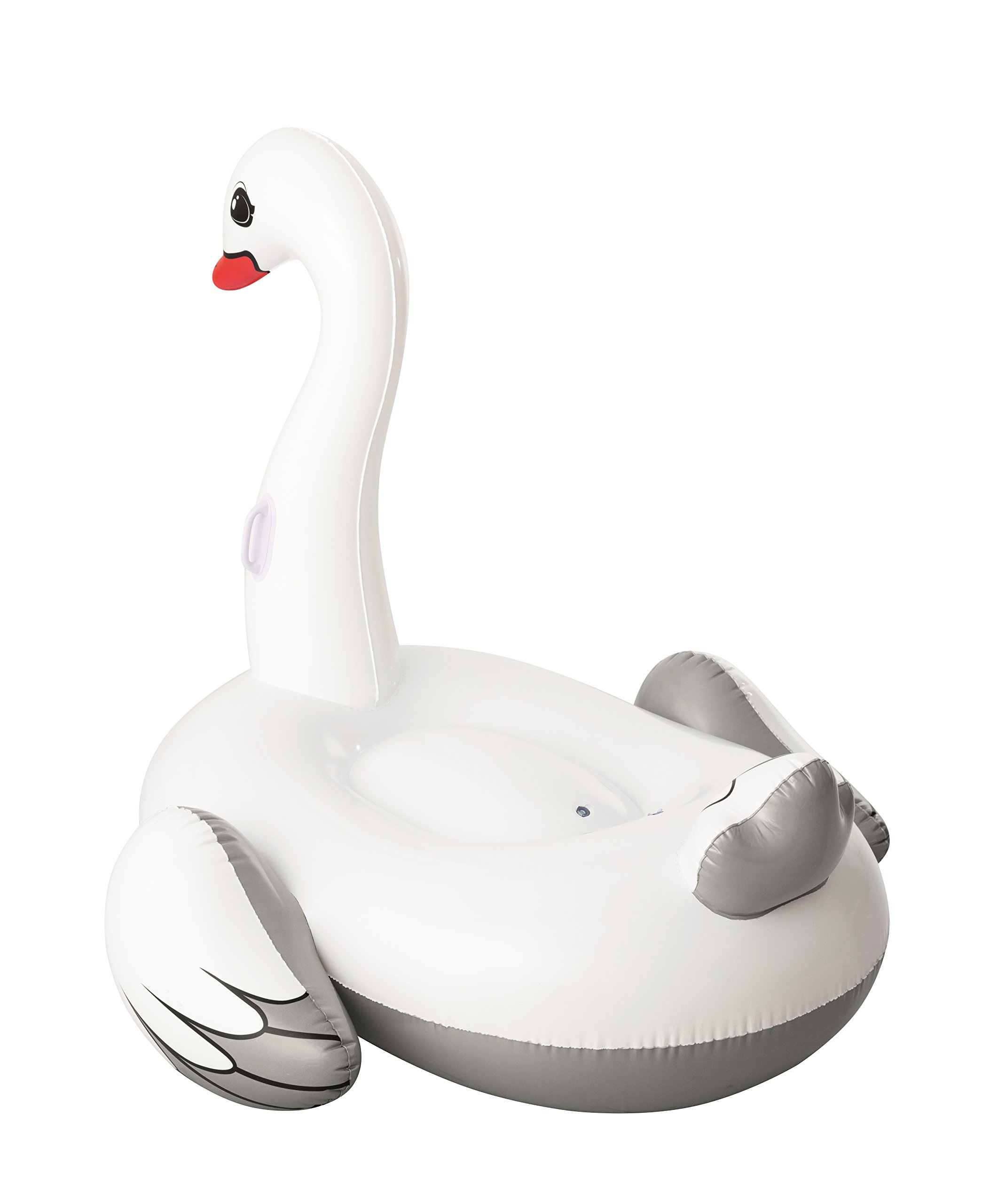 Bestway 4111 Supersized Swan Rider pływający zwierzak, 196 x 174 cm