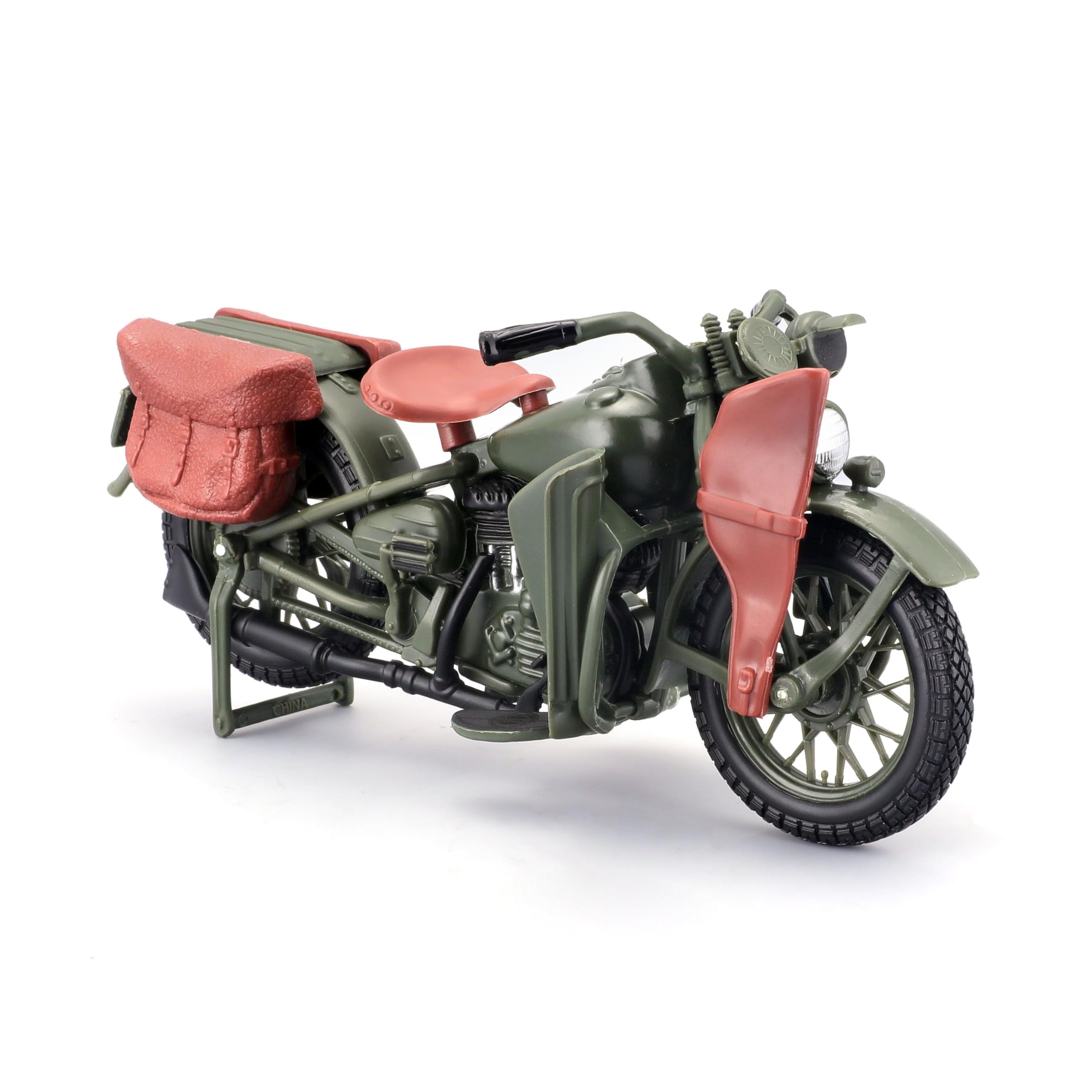 Maisto - 1/18 Motorcycle Harley Davidson - 1942 WLA Flathead