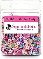 Vista 16 de Buttons Galore Sprinkletz - Piezas de arcilla polimérica para bricolaje, adornos de manualidades, 1.500 onzas, primavera y verano (pelota de juego)
