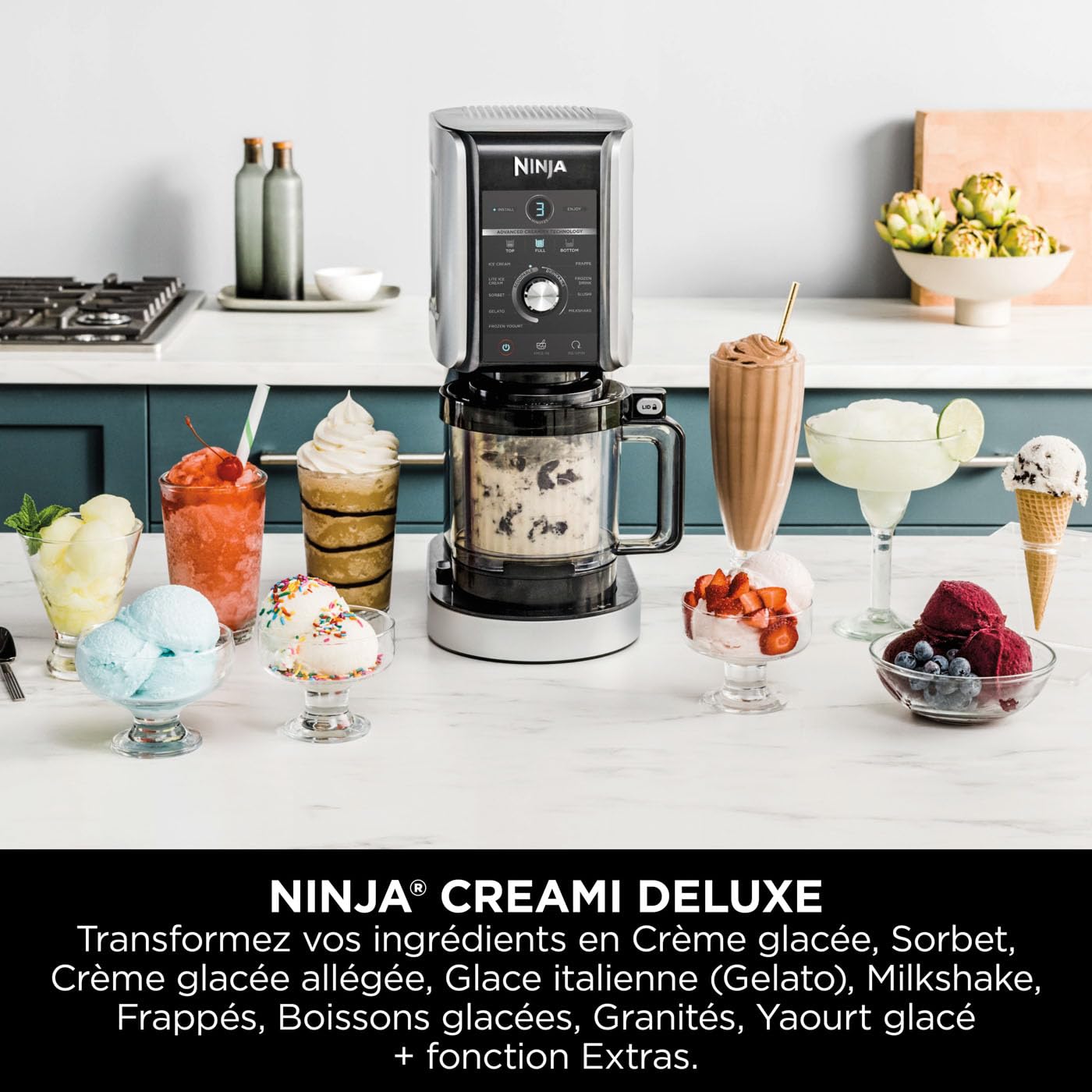 Sorbetiere Ninja CREAMi Deluxe NC501EU