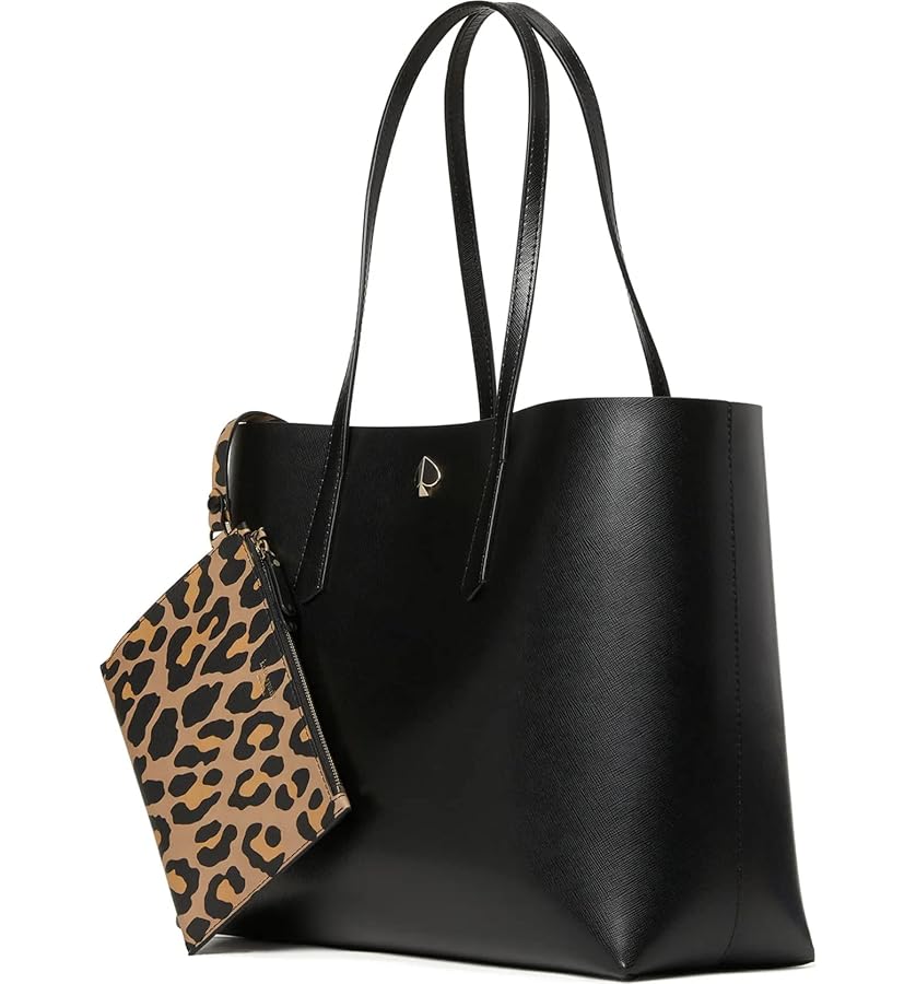 KATE SPADE large molly cabana dot レザー tote A4収納可能 激安!KATE SPADE large molly cabana dotレザー tote A4収納可能