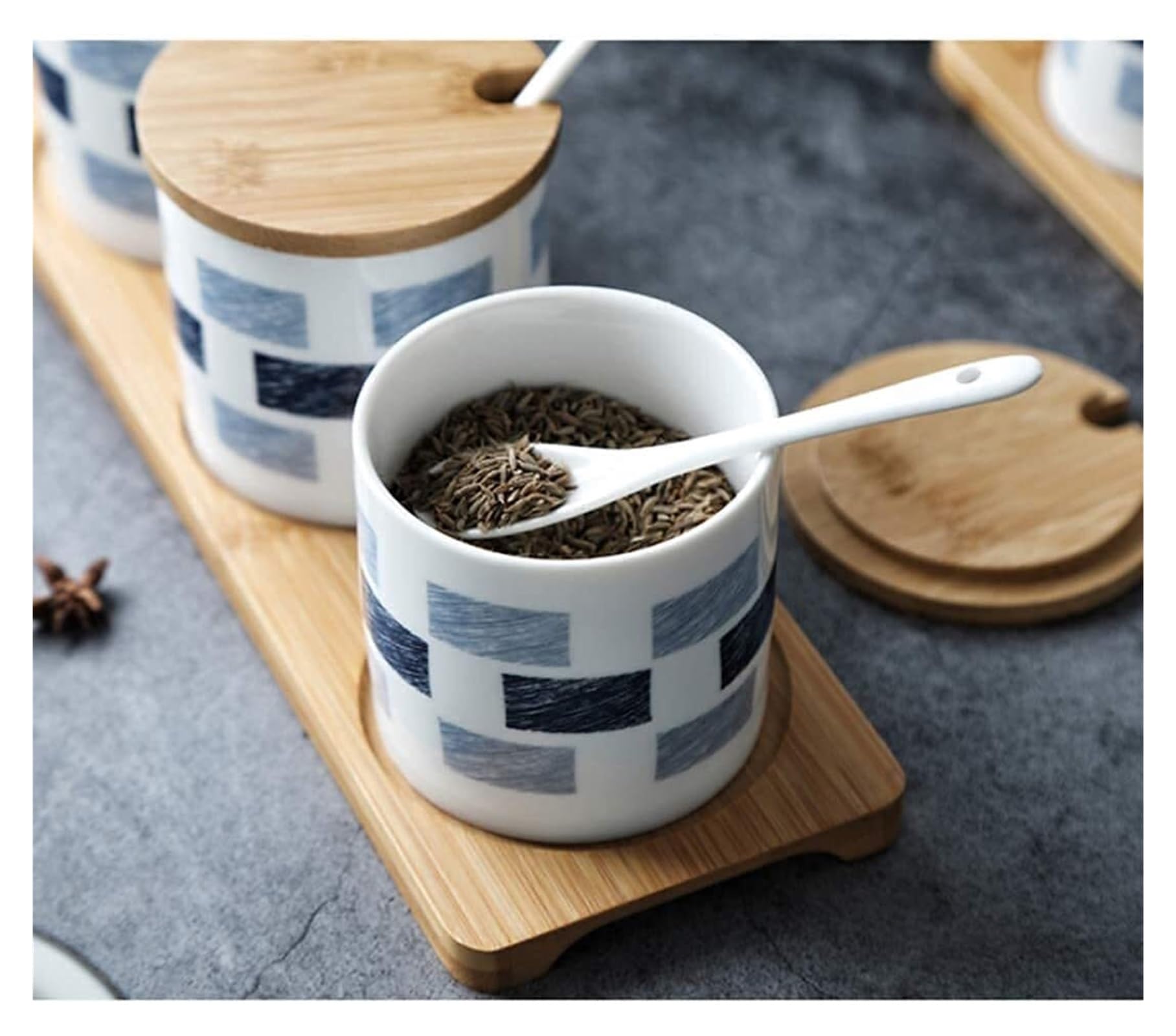 Distributore di Olio e aceto, Bottiglie di Olio in Ceramica, Salsa di soia, aceto, Collezione in Porcellana, condimenti, barattoli per spezie