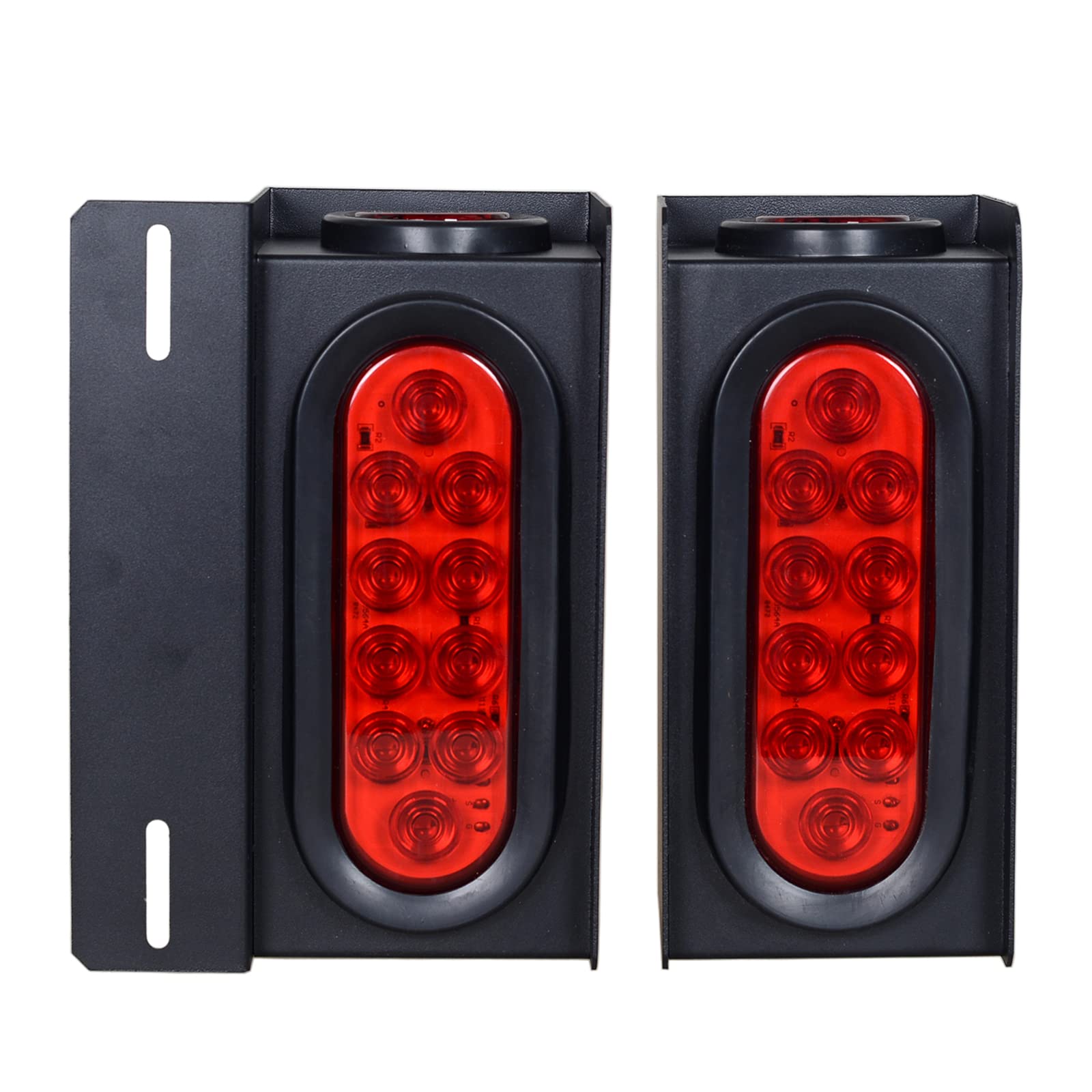 Buy Jamarco 2Pcs Trailer Lights Welded Steel Boxes Housing Kit, 6 Inch