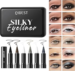 Juego de lápices delineadores de ojos de 6 co...