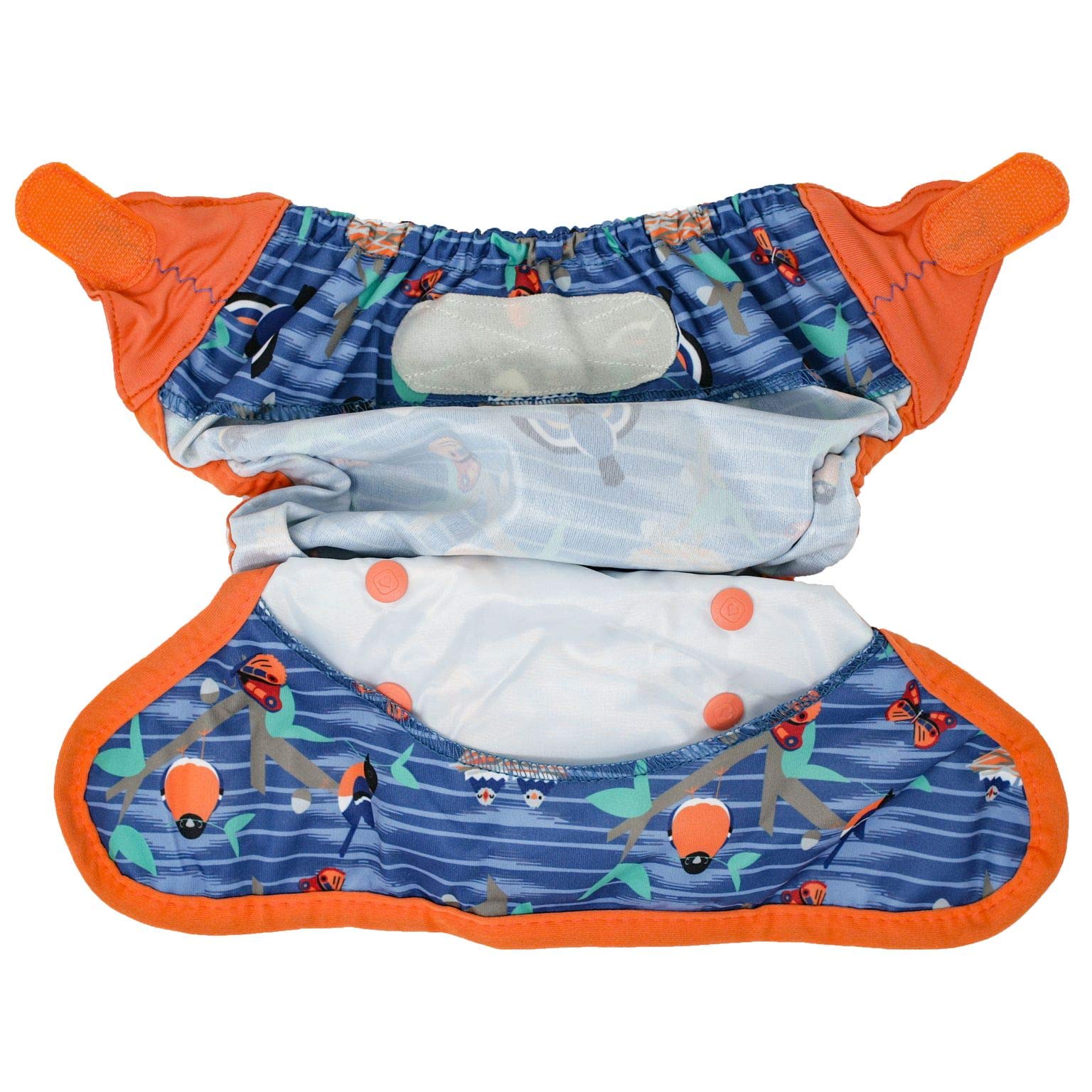 Close Pop-in riutilizzabile pannolino Aplix Fastener nascita/vasino, collezione Twilight Garden