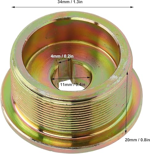 Miniatura 2 de Adaptador de rueda libre de la impulsión derecha, adaptador de rueda libre del recambio de la bici del hierro para las bicicletas eléctricas