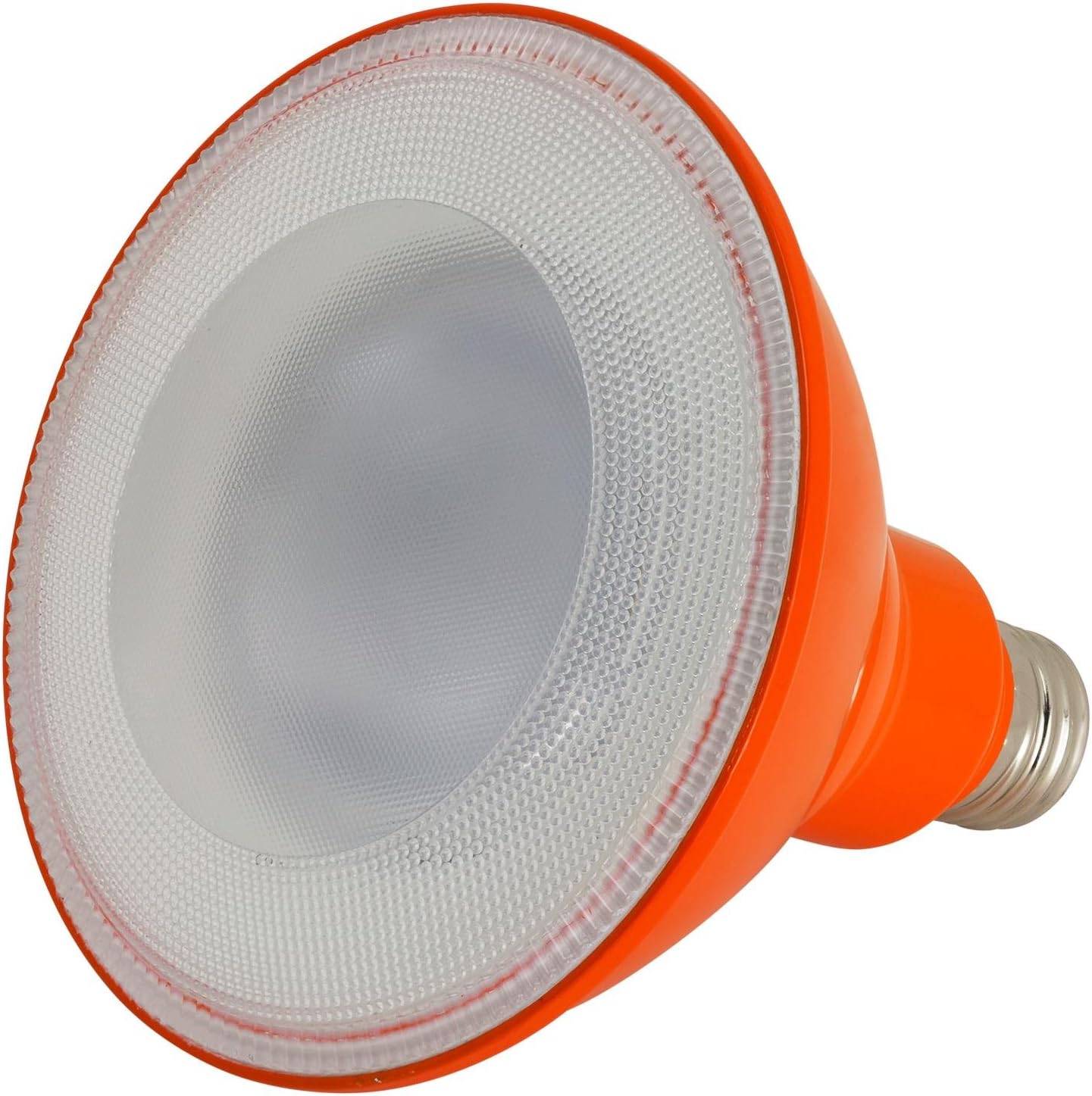 Sunlite 6-Pack LED PAR38 Orange Floodlight Bulb, 8W (25W Equivalent), Medium (E26) Base, Indoor, Outdoor, Wet Location, Turtle Safe and Wildlife Friendly, 25,000 Hour Lifespan, UL Listed