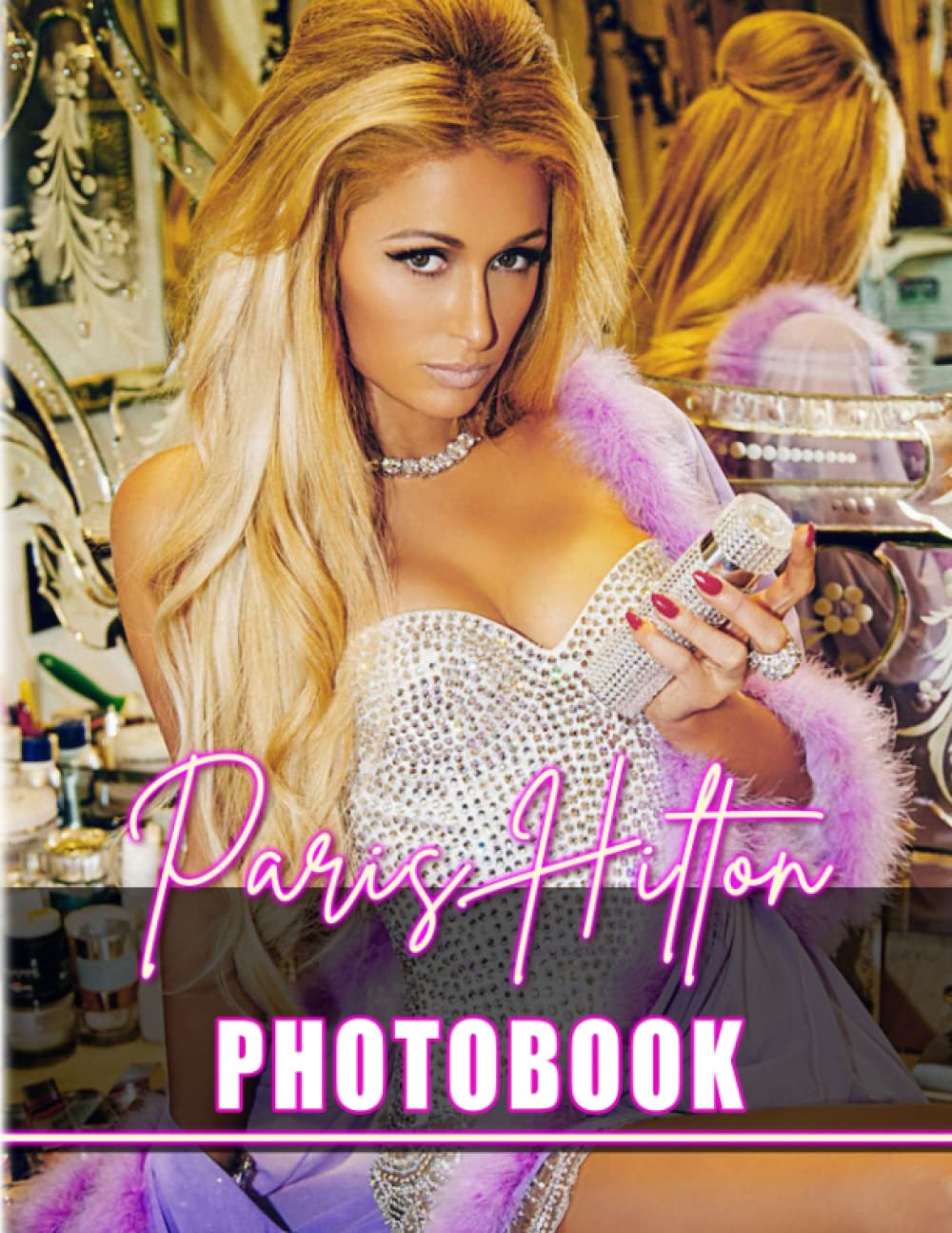 ℙ𝕒𝕣𝕚𝕤 ℍ𝕚𝕝𝕥𝕠𝕟 Photobook: Beauty Celebrity Photograph for Teens | Gifts with 40 Illustrations Pages to Relaxation Gifts