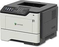 Vista 2 de Lexmark Impresora láser monocromática 36S0500 MS622de, escanea, copia, lista para red, impresión a doble cara y características profesionales, gris