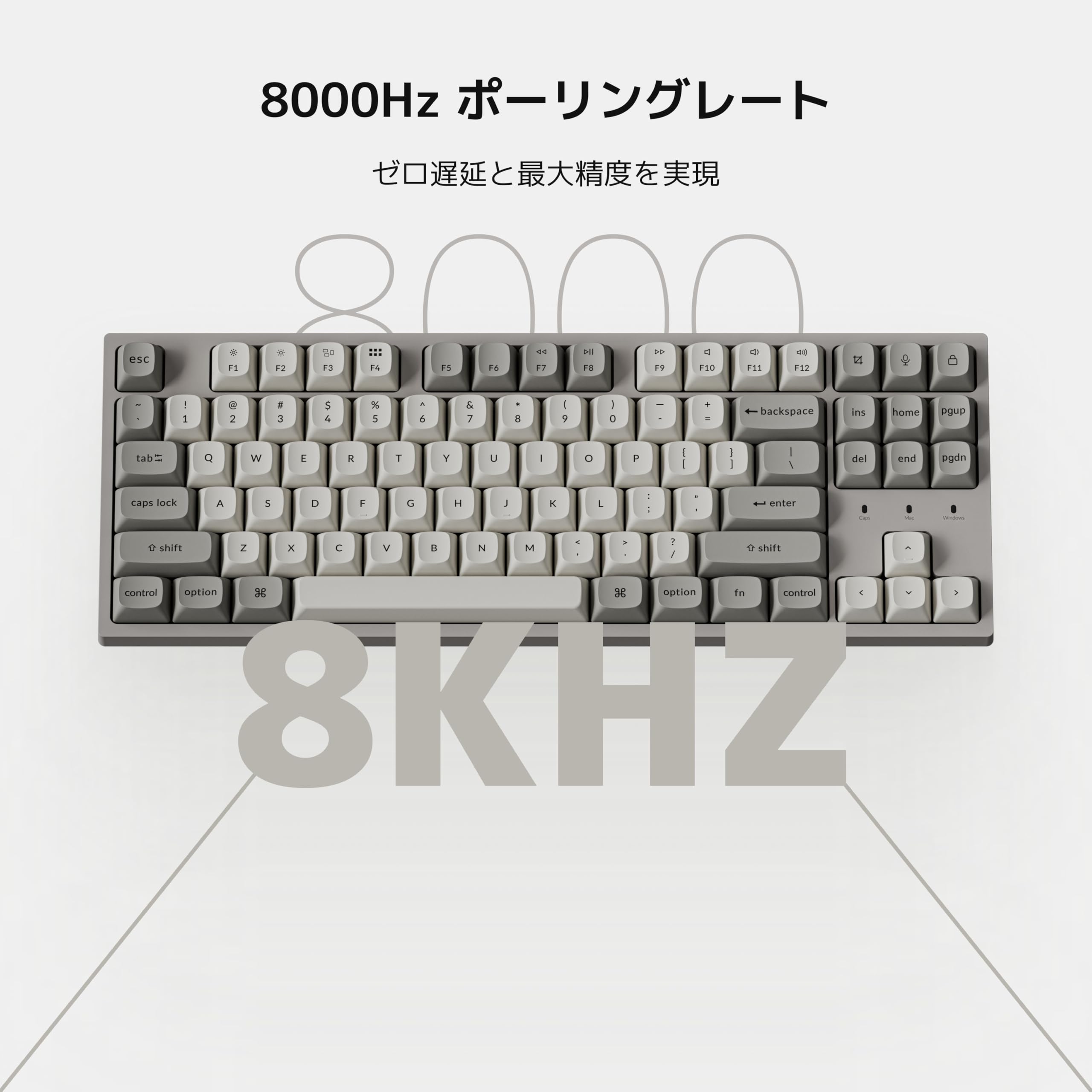 Amazon | 【国内正規品】Keychron C1 Pro 8K QMK/VIA カスタム有線