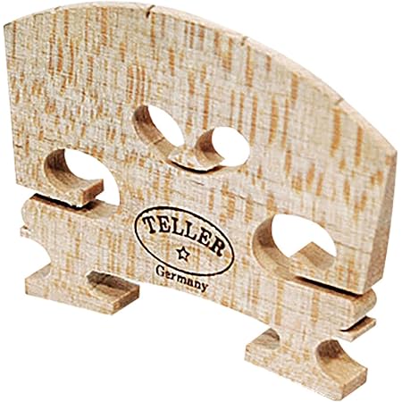 Amazon.com: Teller 846 °C puente violín Aubert modelo. Con forma de Y  equipado tamaño 1/2 : Instrumentos Musicales