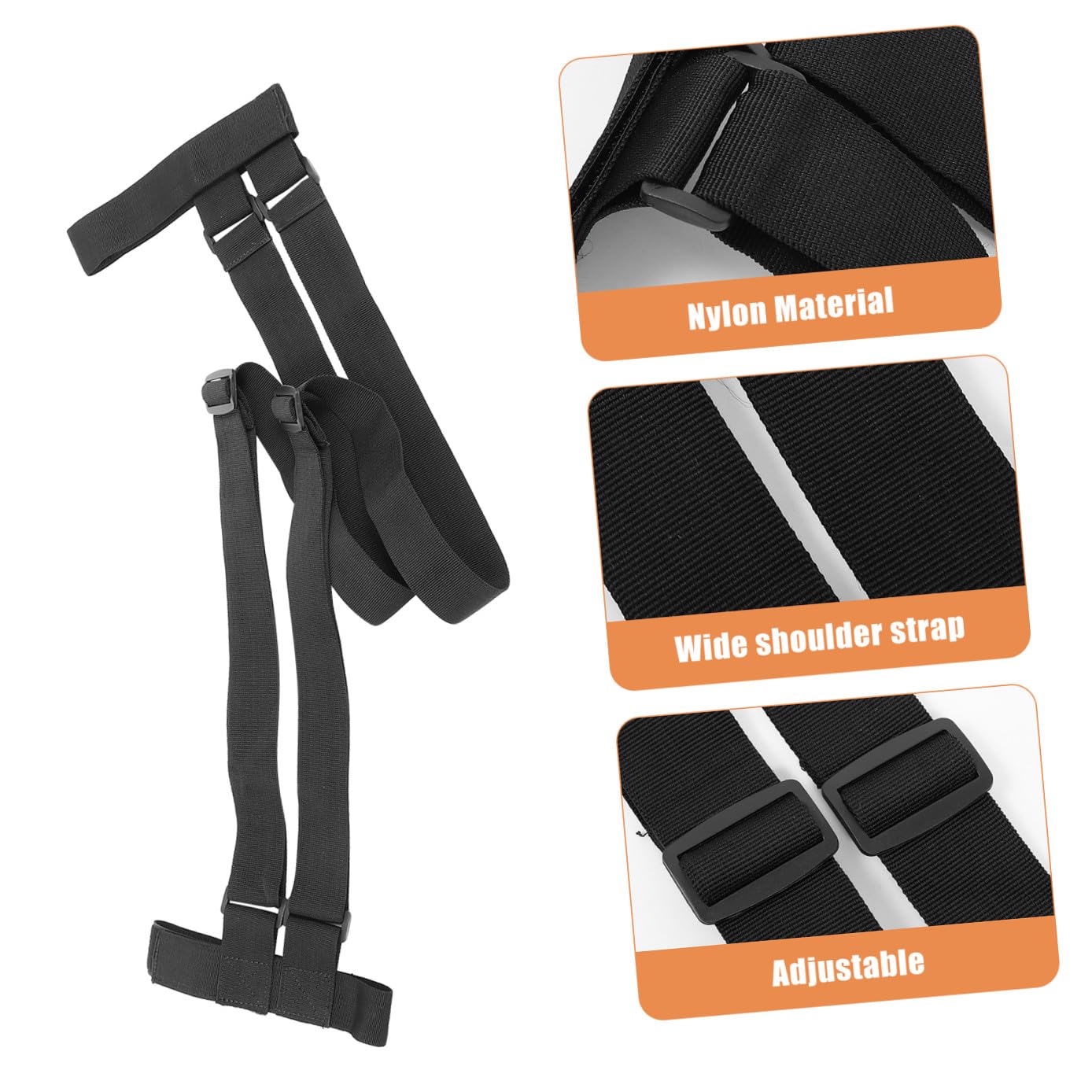 BESPORTBLE Snowboard Tracolla Borsa Per Scarponi Da Sci Corda Da Traino Per Sci Nautico Corda Guanti Da Parete Da Cinghia Di Fissaggio Per Gli Slitta Accessori Grips