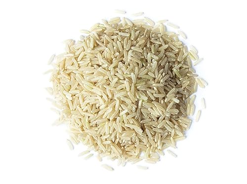 Miniatura 10 de Arroz jazmín integral orgánico 5 libras sin OMG arroz tailandés de grano entero variedad de arroz de grano largo no irradiado Kosher vegano a granel
