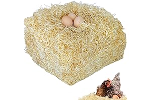 Chicken Nesting Pads Material, 5 LB Aspen Excelsior Natural, Chicken Coop Accessories,...