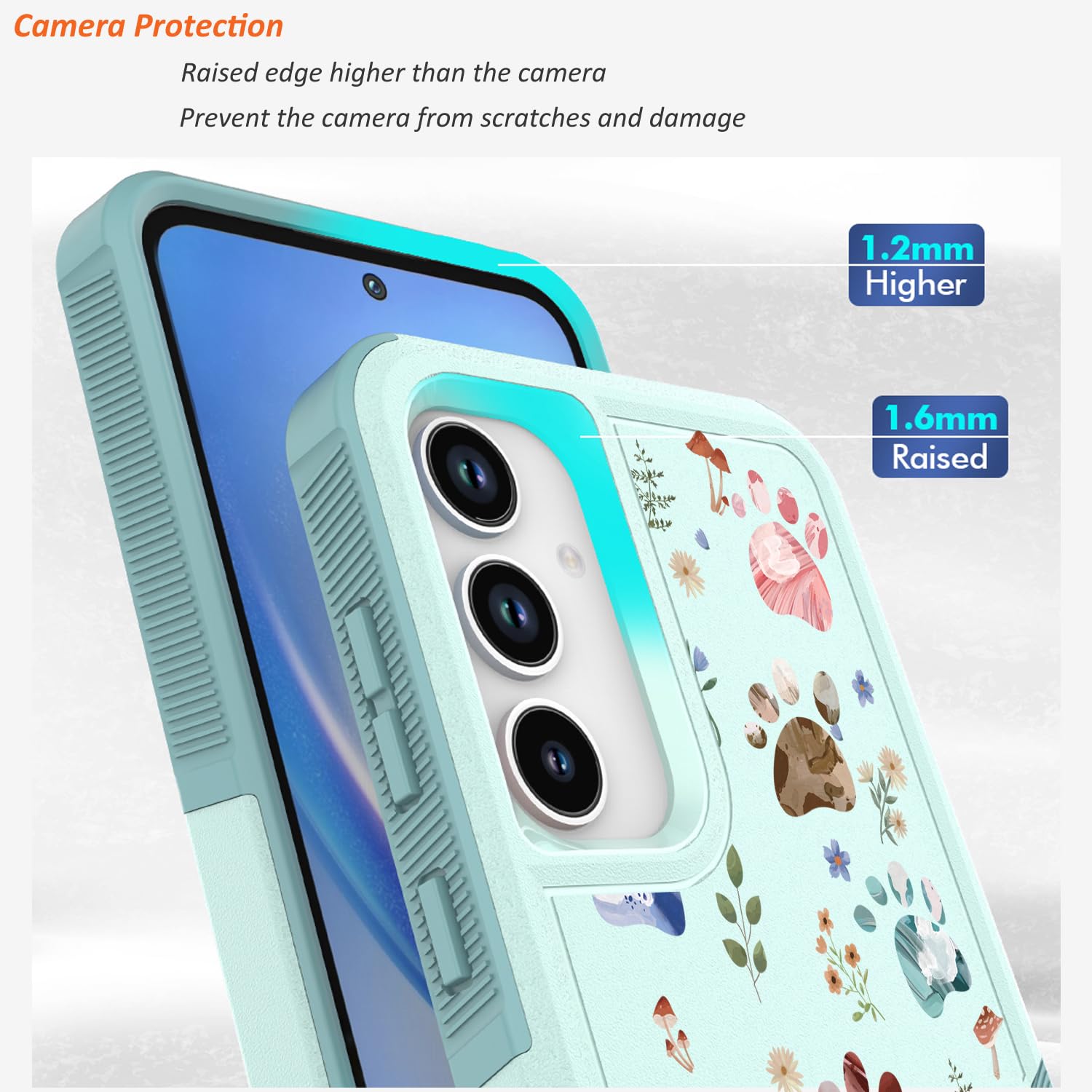 Coque Taperso Pour Samsung Galaxy A35 / A55 5G - Motif Bois Et Papillon - TPU