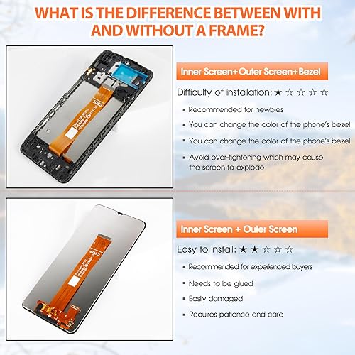 Miniatura 5 de Pantalla para Samsung Galaxy A12 Reemplazo de pantalla para Samsung A125 Pantalla LCD SM-A125F, SM-A125M, SM-A125U Pantalla táctil Digitalizador