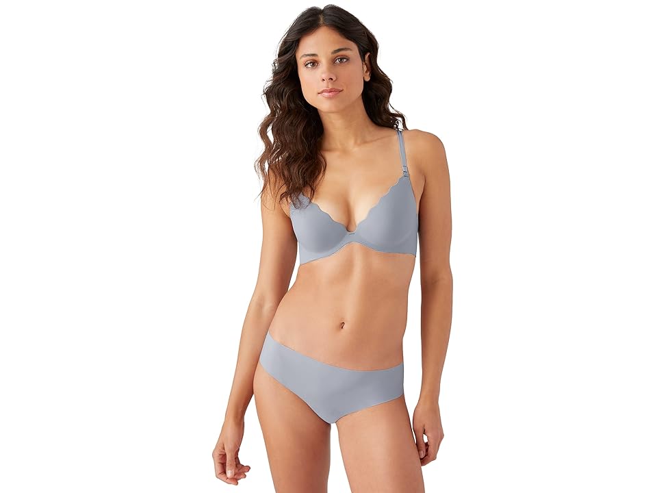 b.tempt'd by Wacoal b.wow'd Push-Up Bra 958287 (Lilac Gray) Women's Bra INTERNATIONAL SHIPPING