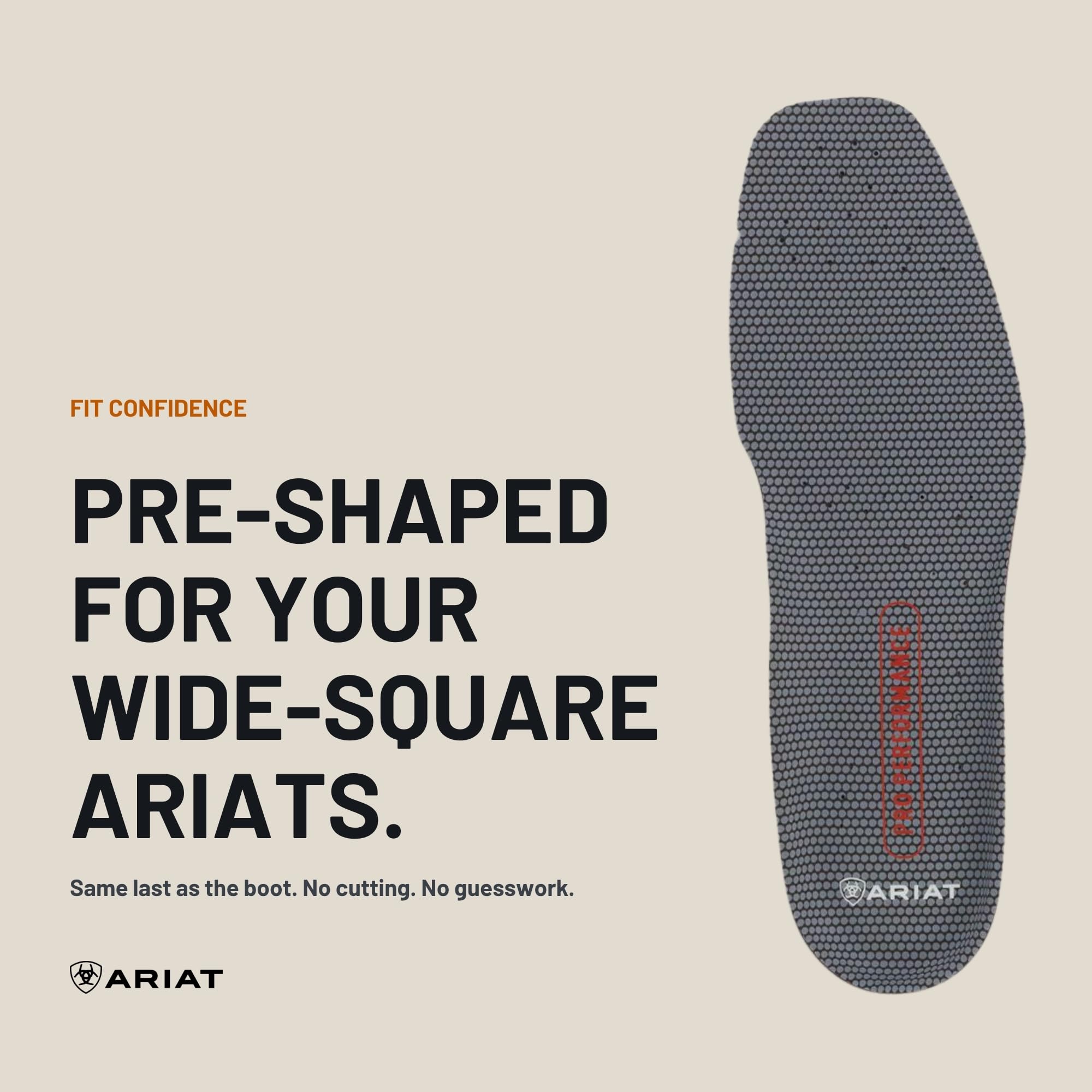 Ariat Damski Pro Performance Szeroka wkładka z kwadratowymi palcami, bez koloru, 39