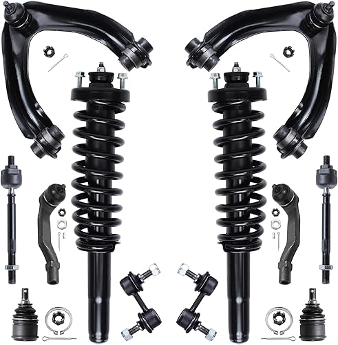 Miniatura 196 de Detroit Axle - Kit de puntales delanteros de 6 piezas para Chevrolet Aveo Aveo5 Pontiac G3 Wave, barra estabilizadora, varillas de acoplamiento