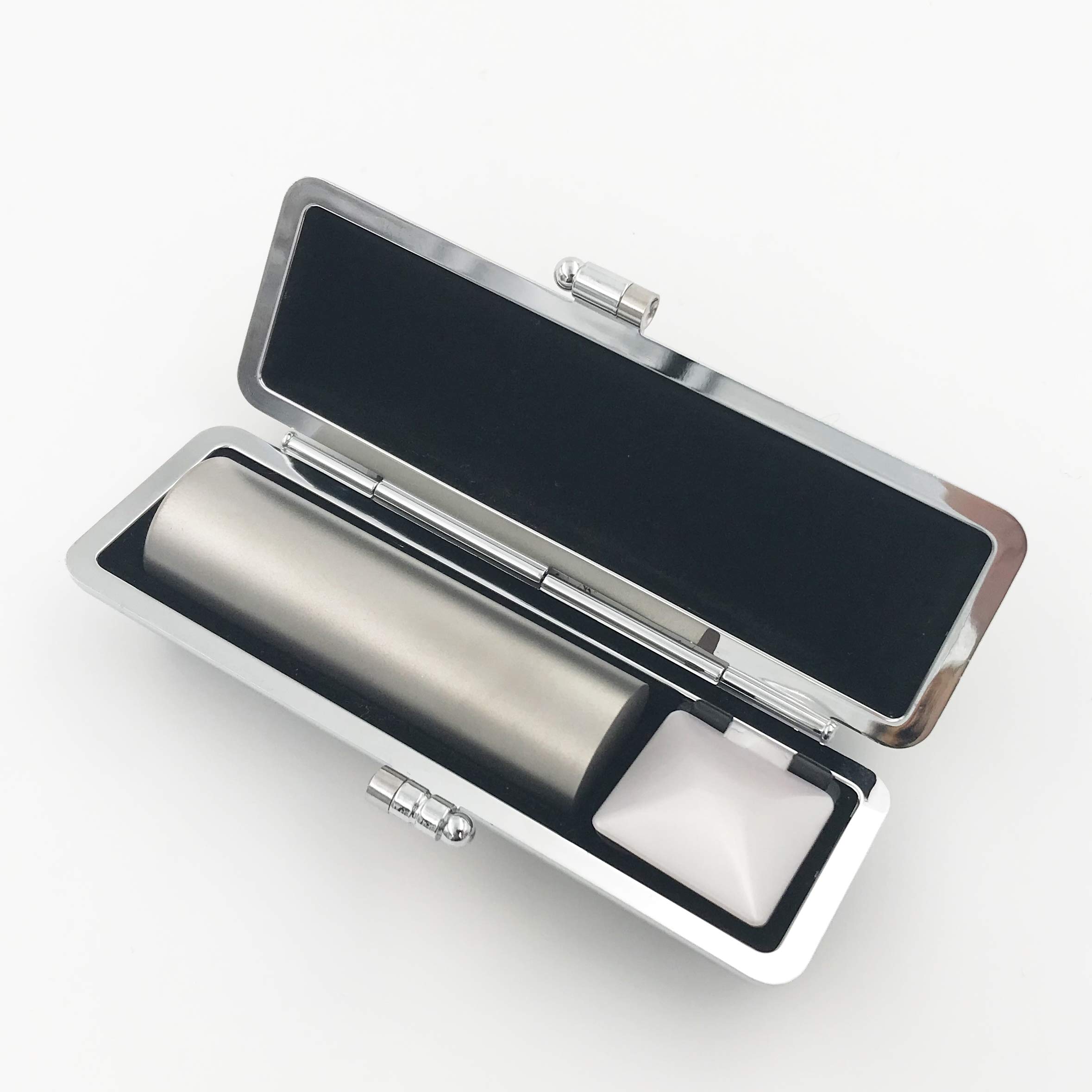 Titanium Personal Seal with Case – 15mm