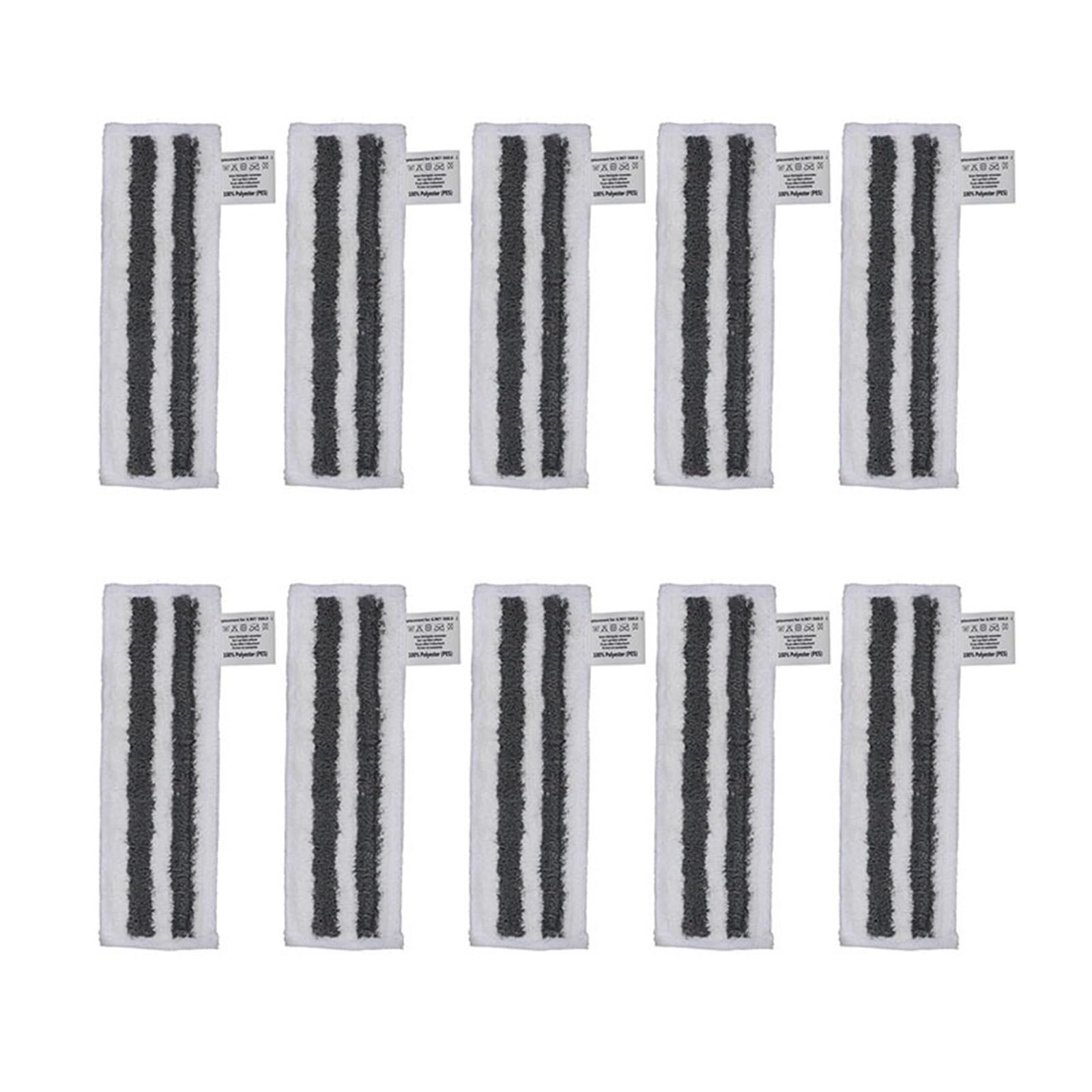Lipski Staubsauger Ersatz Mopp Kopf Tuch Kompatibel for Karcher Easyfix SC2 SC3 SC4 SC5 Geschirrtuch Mikrofaser Mop Set Dampf Reiniger (Color : Set 09-10PCS)