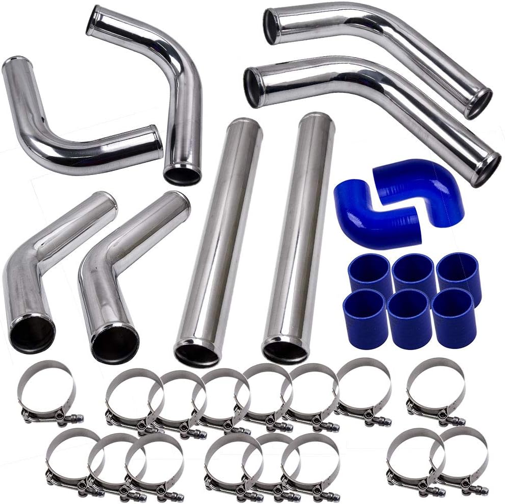 Upgr8 2" Universal Piping Kit DIY Aluminum Intercooler