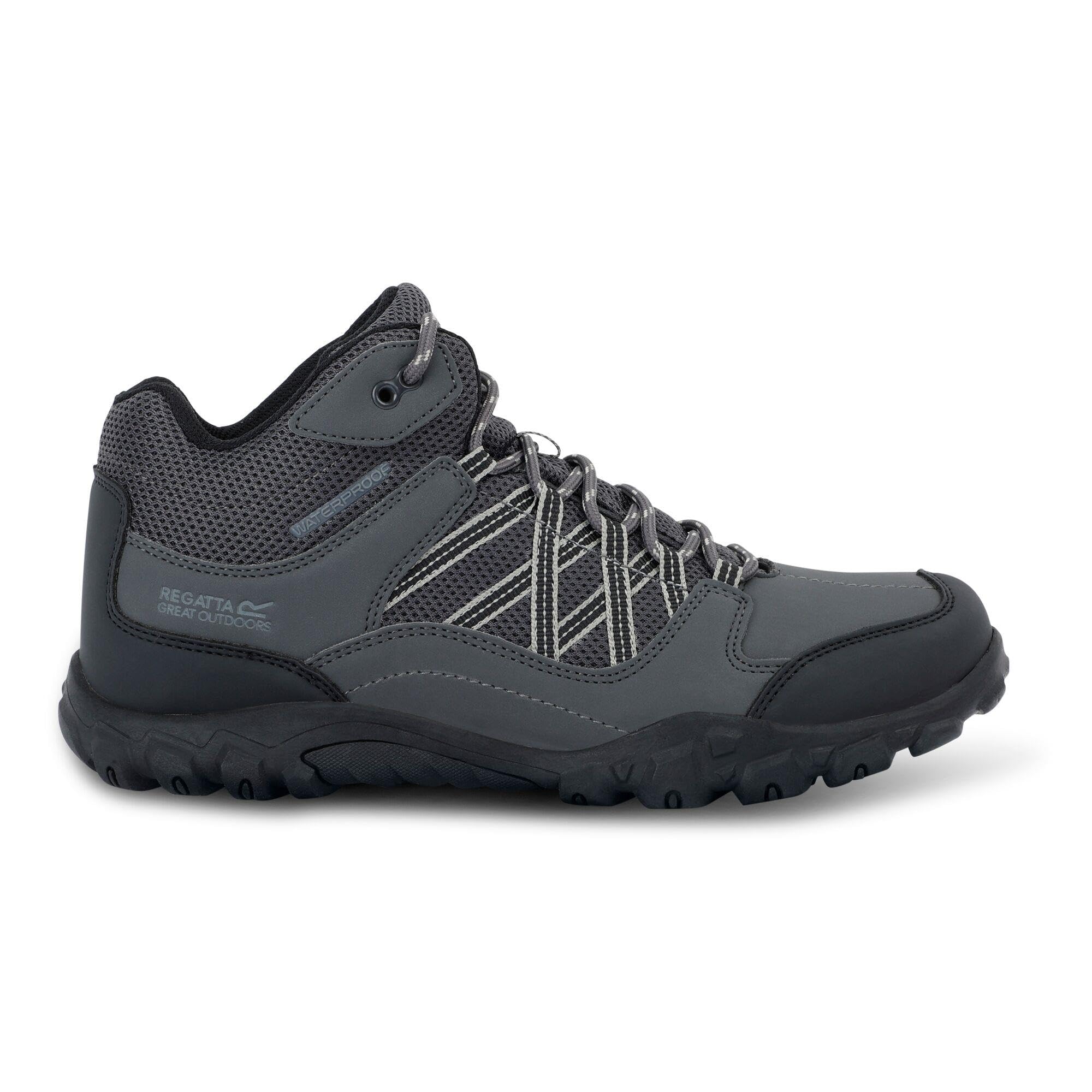 Regatta Męskie wodoodporne buty trekkingowe Edgepoint - Brair Lime Punch