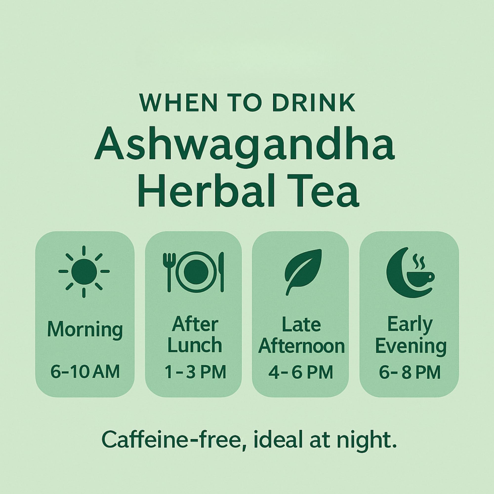Brewora Ashwagandha Tea | Adaptogenic Blend for Stress Relief & Sleep Support | Loose Leaf | No Tea Bags | Natural Ingredients | Resealable Pouch. (100 gm) 3
