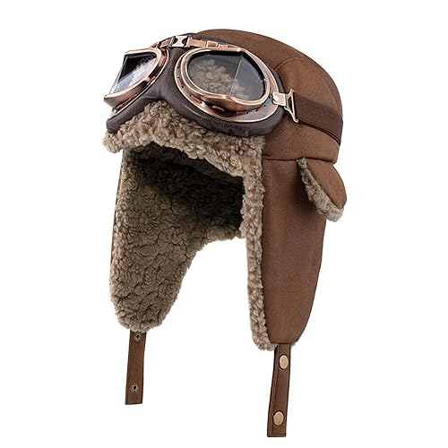 Aviator Hat and Goggles