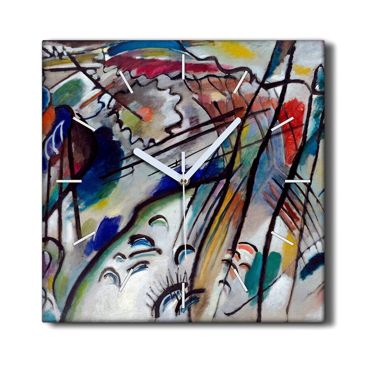 Horloge Murale sans tic-tac Idéale pour Décoration Murale de Salon