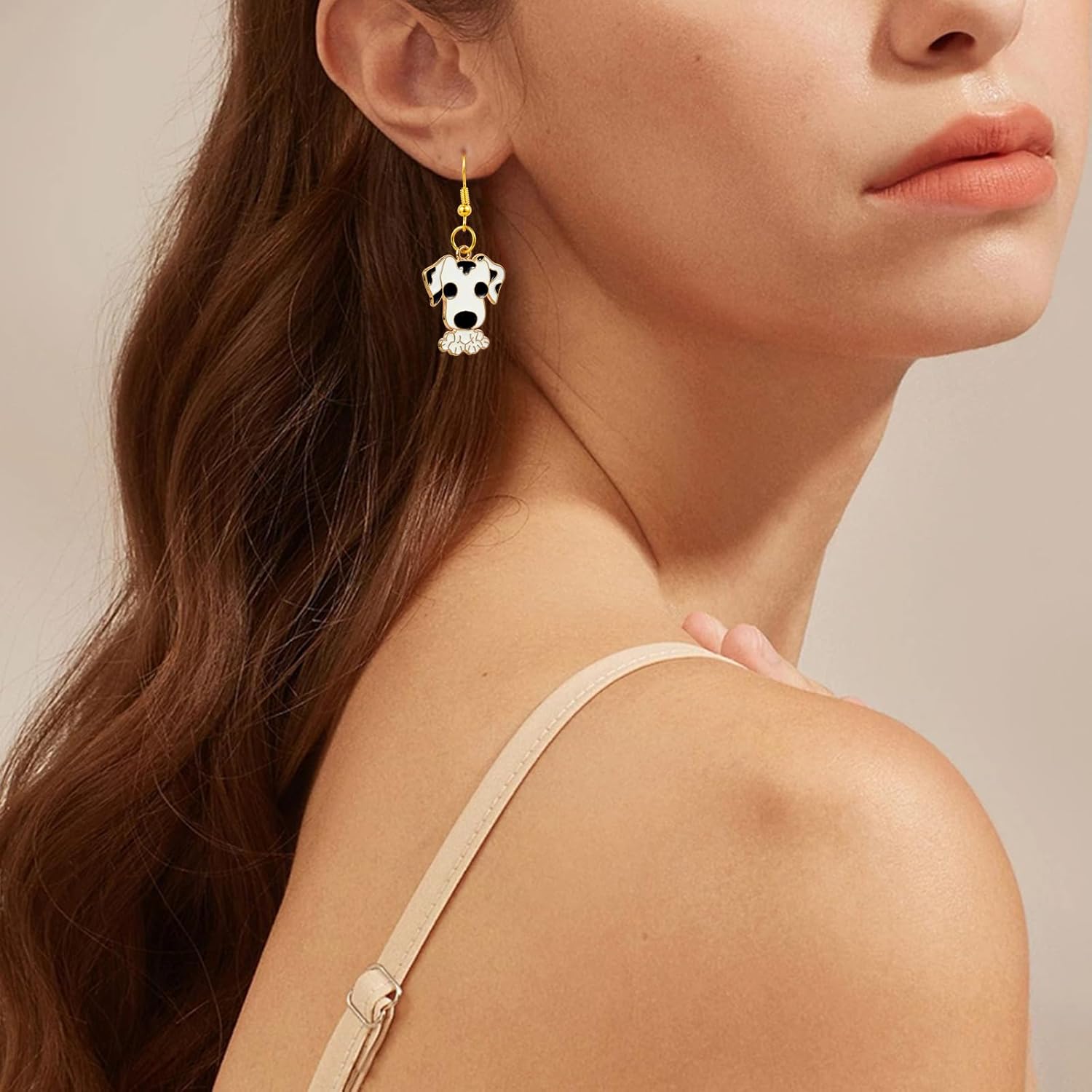 30 Pcs 15 Style Metal Animal Dog Charms for Jewelry Making Bulk Cute Assorted Enamel Charms Pendants for Keychain Earrings Necklaces Bracelets DIY Supplies - Image 6