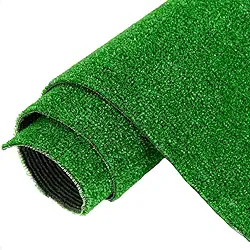Grama sintética Decorativa 6m² (3.0 x 2.0m) 10mm Espessura para Quintal Playground e Academia